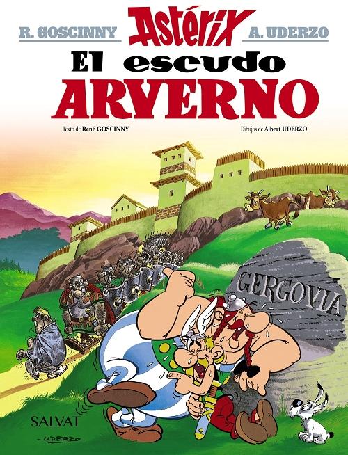 El escudo arverno "(Astérix - 11)"