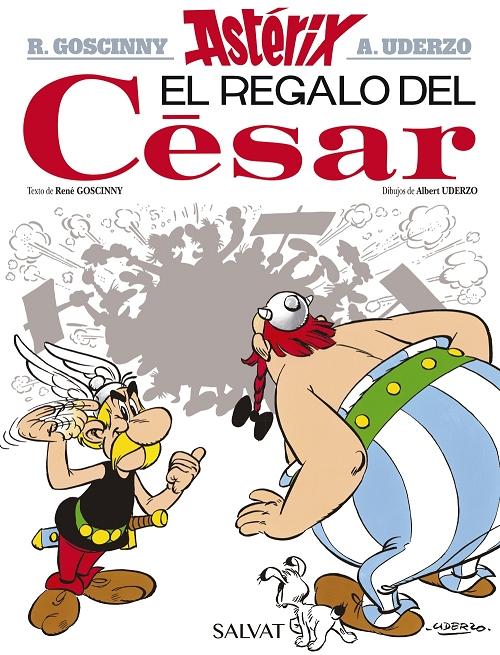 El regalo del César "(Astérix - 21)". 
