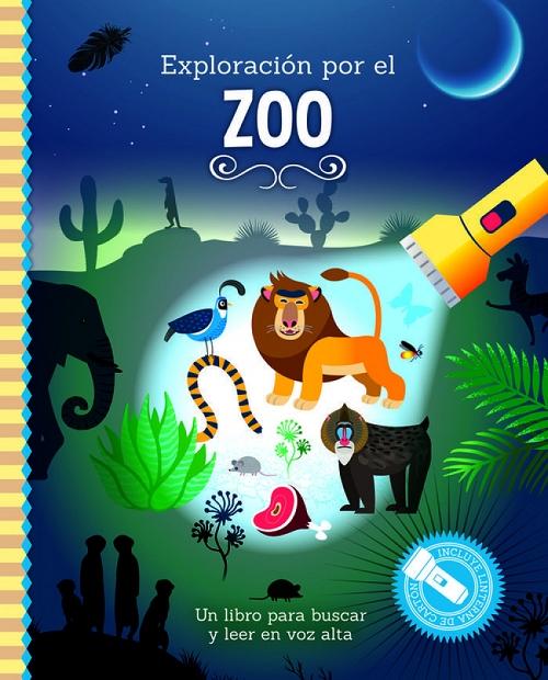 Exploración por el zoo "Un libro para buscar y leer en voz alta"