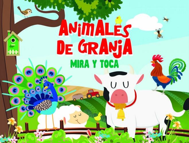 Animales de la granja "(Mira y toca)". 