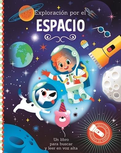 Exploración por el espacio "Un libro para buscar y leer en voz alta". 