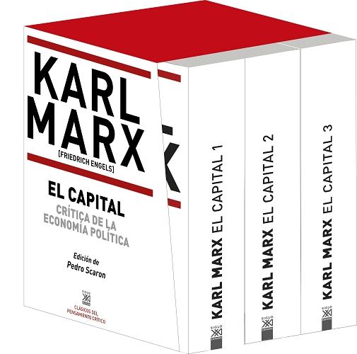 El capital (Estuche 3 Vols.) "Crítica de la economía política (Obra completa)"