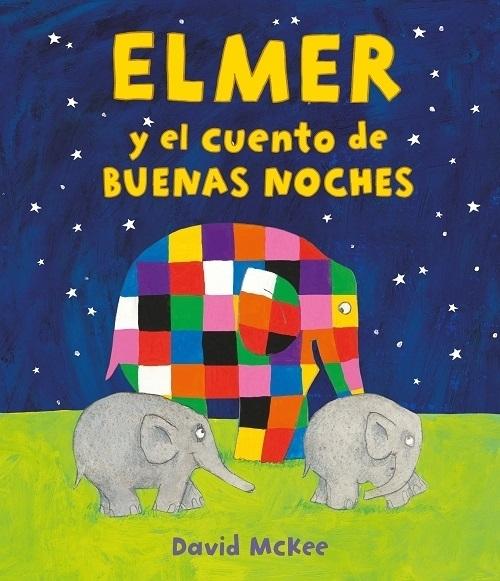Elmer y el cuento de buenas noches.