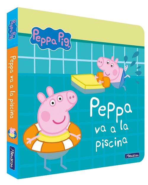 Peppa va a la piscina "(Peppa Pig) (Pequeñas manitas)"