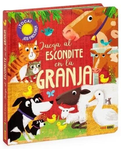 Juega al escondite en la granja "¡Toca! ¡Es fieltro!"