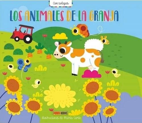 Los animales de la granja "Con solapas". 