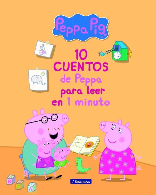 pavo Grande local 10 cuentos de Peppa para leer en 1 minuto "(Un cuento de Peppa Pig)" ·  Peppa Pig: BEASCOA EDICIONES, S.A. -978-84-488-4971-9 - Libros Polifemo