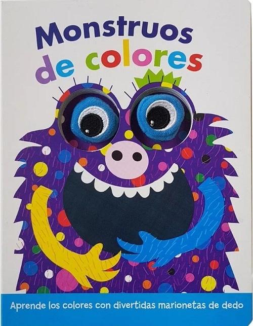 Monstruos de colores "(Libro con marioneta de dedo)". 