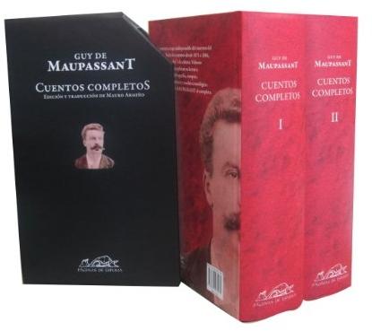 Cuentos completos (Estuche 2 Vols.) "(Guy de Maupassant)". 