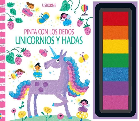 Unicornios y hadas "(Pinta con los dedos)"