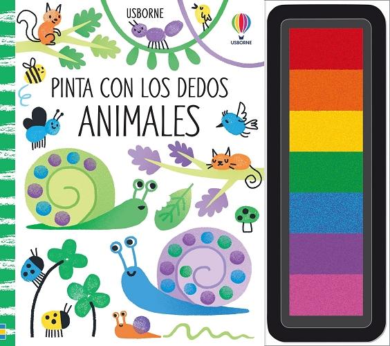 Animales "(Pinta con los dedos)". 