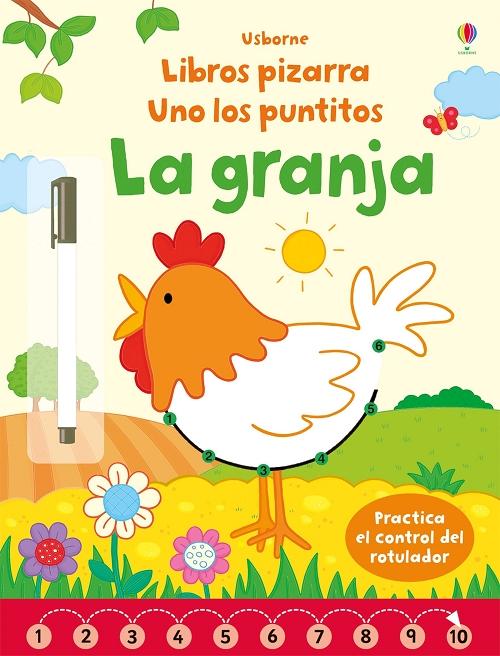 La granja "(Libros pizarra - Uno los puntitos)"