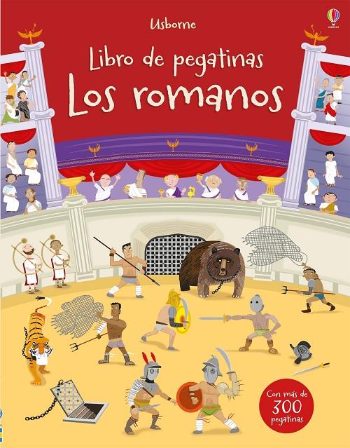 Los romanos "(Libro de pegatinas)"