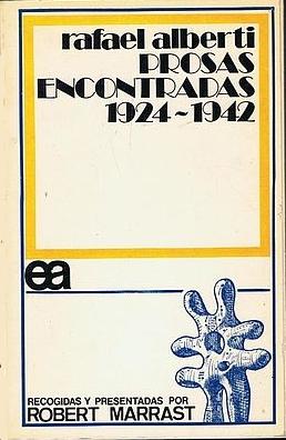 Prosas encontradas, 1924-1942. 