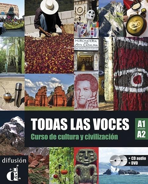 Todas las voces A1-A2 - Libro del alumno "(Libro + CD + DVD). Curso de cultura y civilización". 