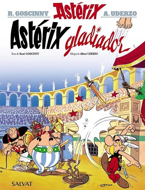 Astérix gladiador "(Astérix - 4)". 