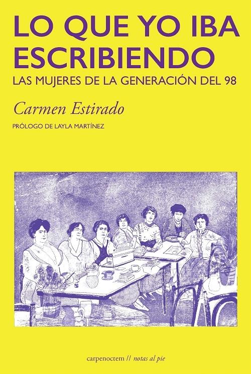 Lo que yo iba escribiendo "Las mujeres de la generación del 98". 