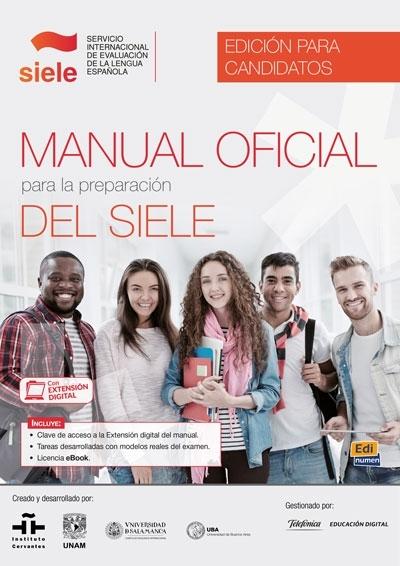 Manual oficial para la preparación del SIELE "(Con extensión digital) Edición para candidatos". 