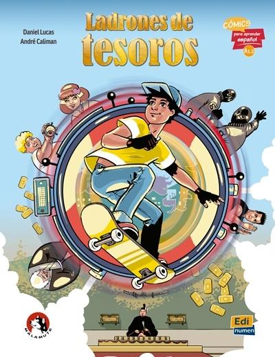 Ladrones de tesoros "(Cómics para aprender español. A1-2)"
