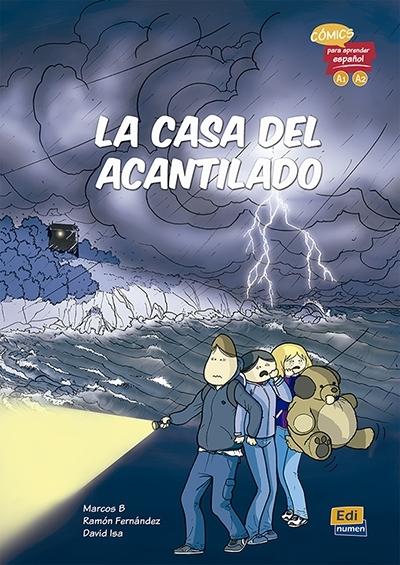 La casa del acantilado "(Cómics para aprender español. A1-A2)"