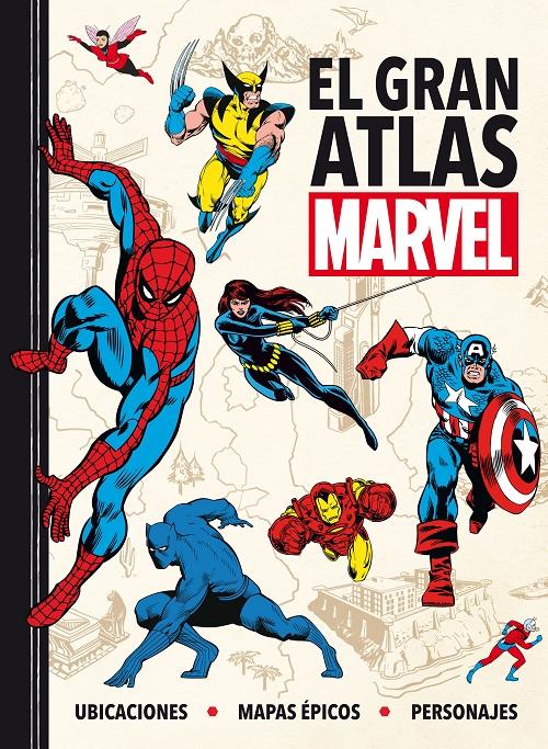 El gran atlas Marvel. 