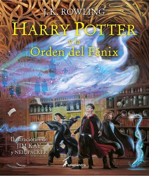 Harry Potter y la Orden del Fénix "(Harry Potter - 5) (Edición ilustrada)". 