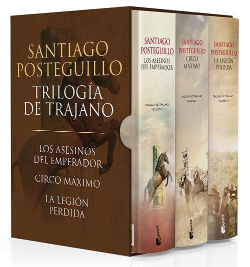 Trilogía de Trajano (Estuche 3 Vols.) "Los asesinos del emperador / Circo Máximo / La legión perdida". 