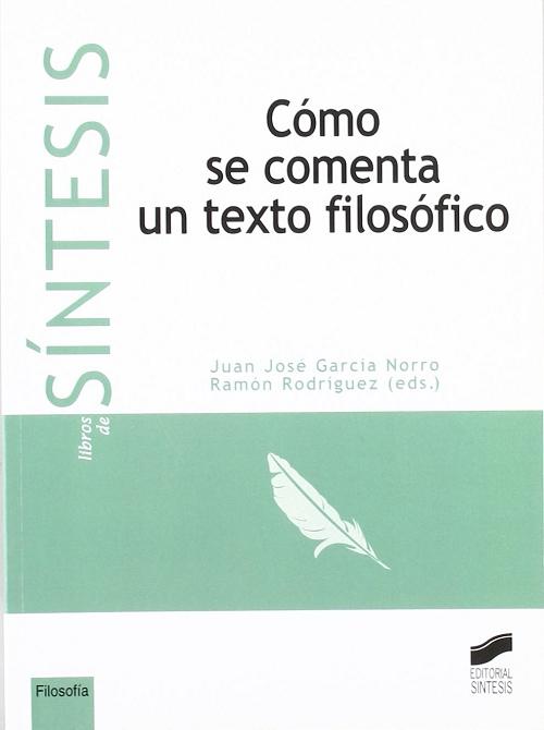 Cómo se comenta un texto filosófico