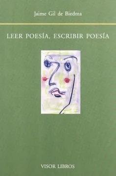 Leer poesía, escribir poesía