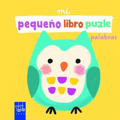 Palabras "Mi pequeño libro puzle". 