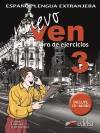 Nuevo Ven 3 - Libro de ejercicios "(Incluye CD audio)"