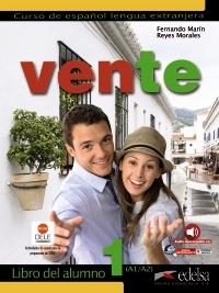 Vente 1 - Libro del alumno (A1/A2) "(Audio descargable)".