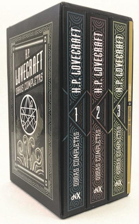 Obras completas (Estuche 4 Vols.) "(H. P. Lovecraft)". 