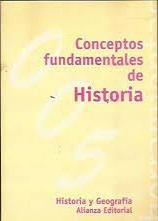 Conceptos fundamentales de Historia. 