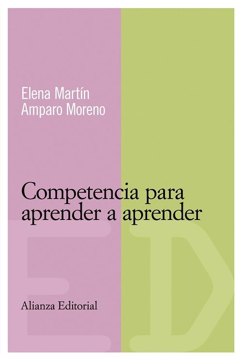 Competencia para aprender a aprender. 