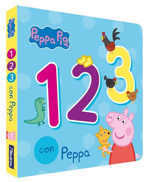 1, 2, 3 con Peppa "(Peppa Pig. Pequeñas manitas)"