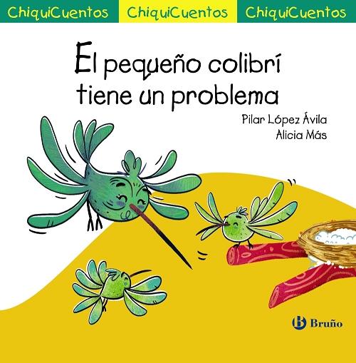 El pequeño colibrí tiene un problema. 