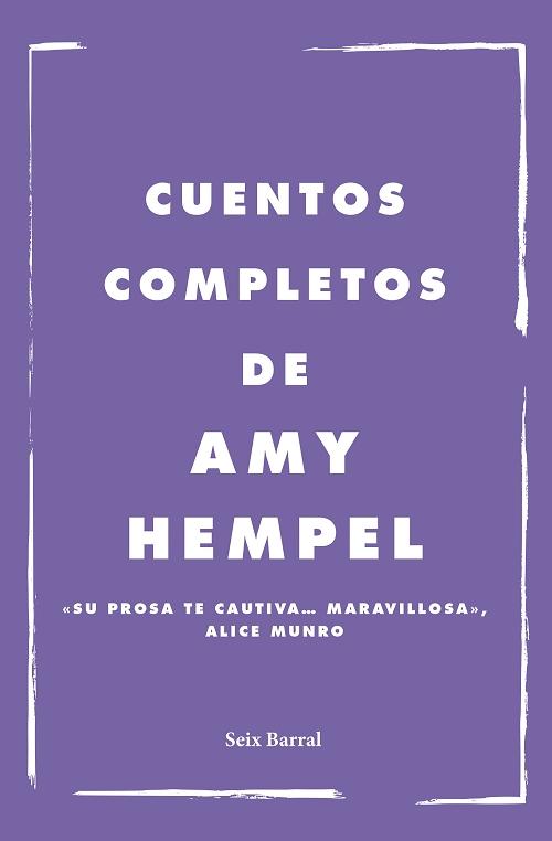 Cuentos completos "(Amy Hempel)".