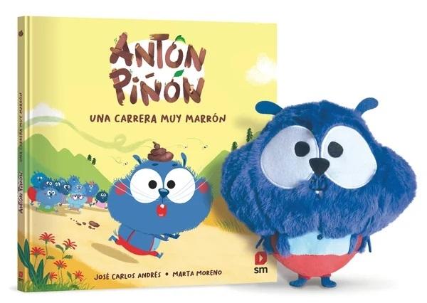 Una carrera muy marrón (Pack con peluche Antón Piñón)