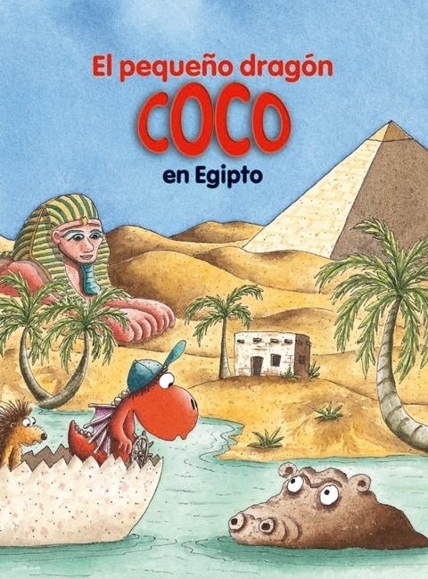 El pequeño dragón Coco en Egipto. 