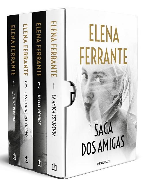 Saga Dos amigas (Estuche 4 Vols.) "La amiga estupenda / Un mal nombre / Las deudas del cuerpo / La niña perdida"