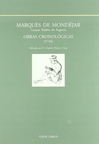 Obras Cronológicas (1744) "(Facsímil: Valencia, 1744)"