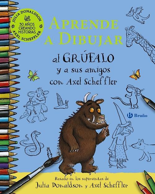 Aprende a dibujar al grúfalo y a sus amigos con Axel Scheffler. 