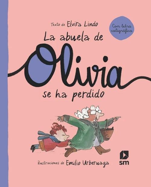 La abuela de Olivia se ha perdido "(Olivia - 7. Con letra caligráfica)". 