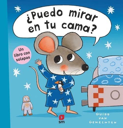 ¿Puedo mirar en tu cama? "(Un libro con solapas)". 