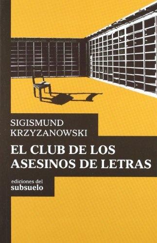 El club de los asesinos de letras