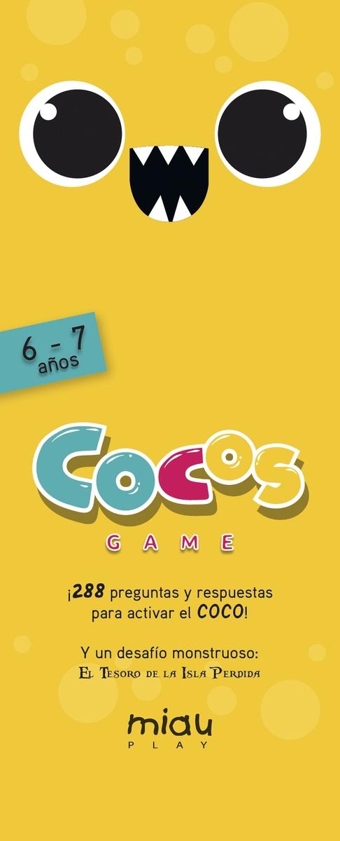 Cocos Game 6-7 años "¡288 preguntas y respuestas para activar el coco! Y un desafío monstruoso". 