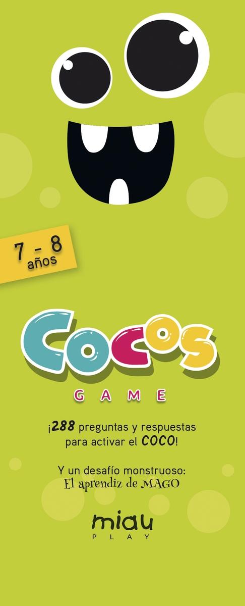 Cocos Game 7-8 años "¡288 preguntas y respuestas para activar el coco! Y un desafío monstruoso"