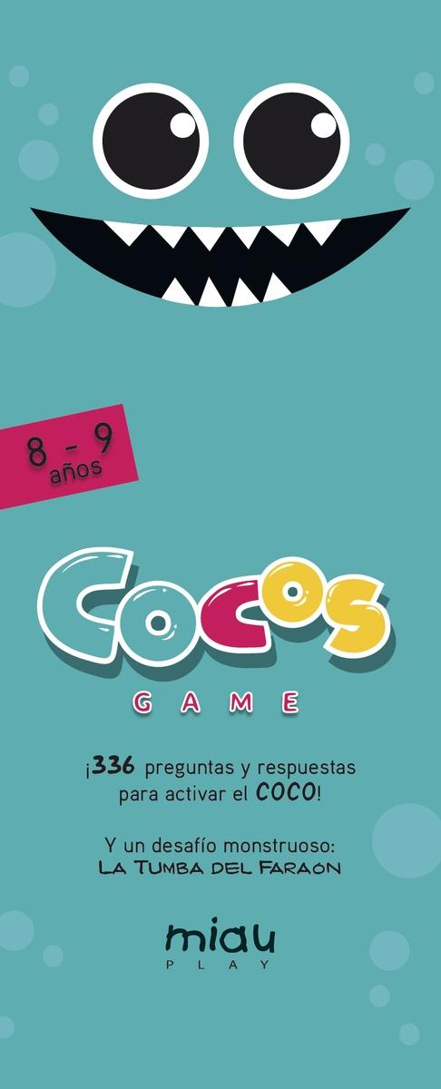 Cocos Game 8-9 años "¡336 pregunta y respuestas para activar el coco! Y un desafío monstruoso". 