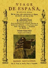 Viage de España - Tomo III: Trata de Cuenca. 